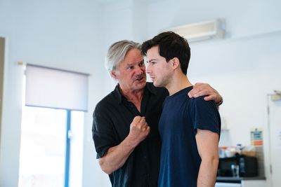 Michael Lumsden and Philip Labey  Photo