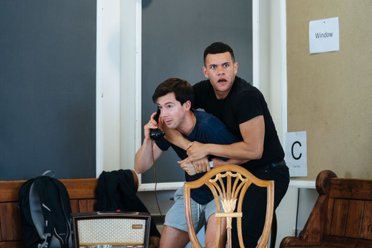 Philip Labey and Julian Moore-Cook  at 