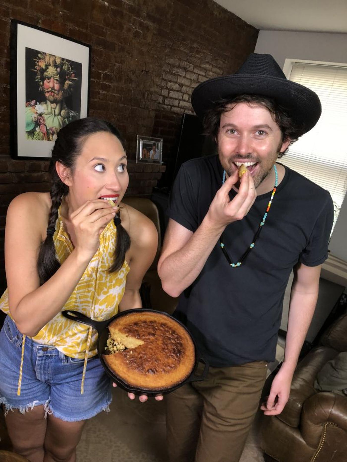 Backstage Bite with Katie Lynch: James Davis Whips Up OKLAHOMA! Brown Butter Cornbread! Backstage Bite with Katie Lynch: James Davis Whips Up OKLAHOMA! Brown Butter Cornbread! Image