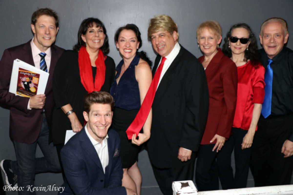 John Bolton, Christine Pedi, Taylor Crousore, Kristen Mengelkoch, Michael Kostroff, Liz Callaway, Bebe Neuwirth, Matthew Martin Ward at 