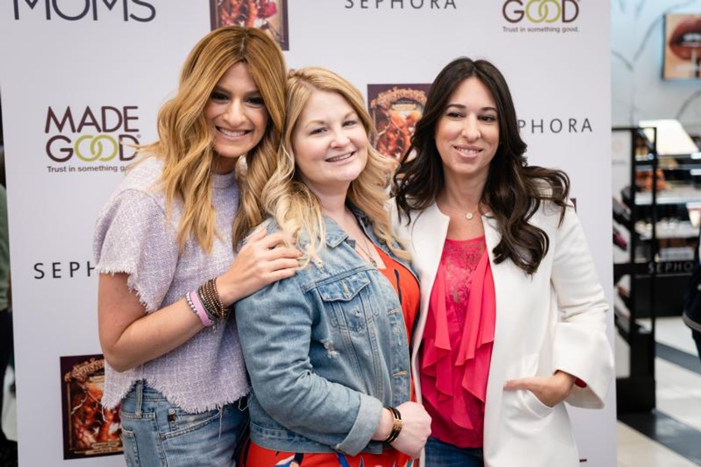 Photo Coverage: THE MOMS at Sephora with Evangeline Lily and Made Good Foods  Image