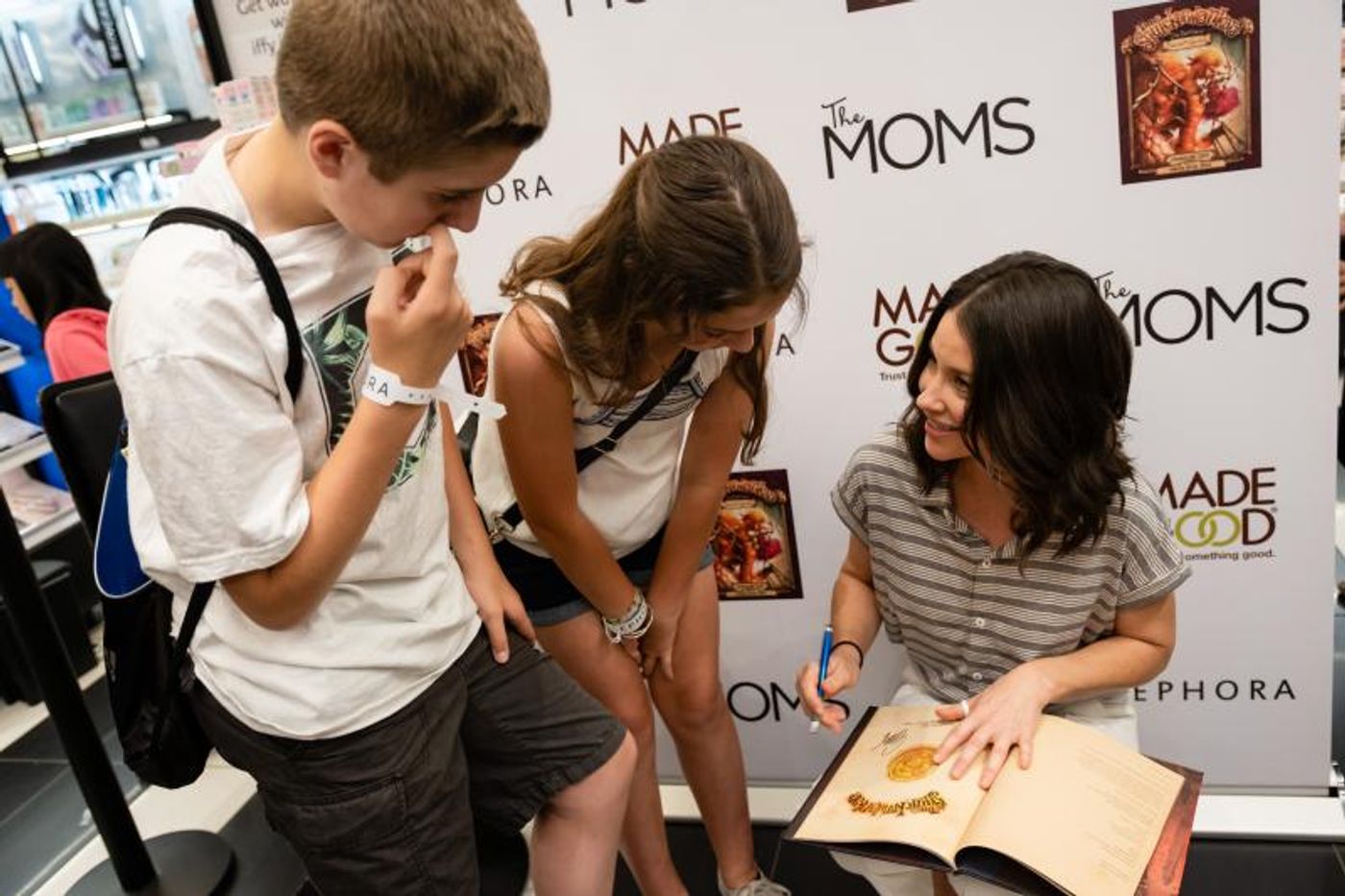 Photo Coverage: THE MOMS at Sephora with Evangeline Lily and Made Good Foods  Image