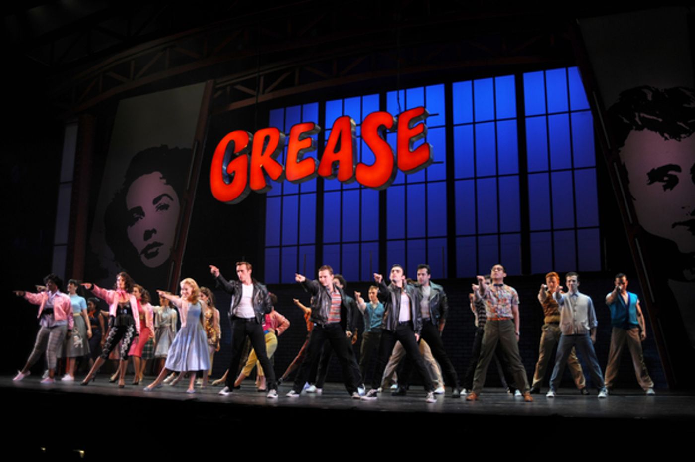 Photo Flash: Clay Aiken, Zach Adkins, Jackie Burns and More Star In GREASE at Pittsburgh CLO  Image