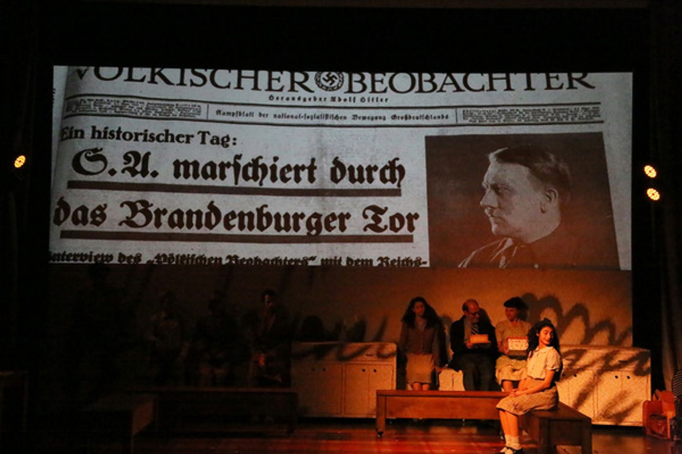 Photo Flash: Simon Wiesenthal Center Present The U.S. Premiere of ANNE, A NEW PLAY Photo Flash: Simon Wiesenthal Center Present The U.S. Premiere of ANNE, A NEW PLAY Image