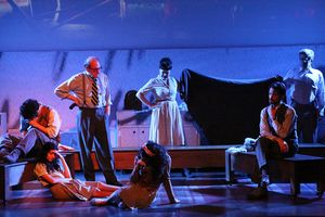 Kevin Matsumoto, Ava Lalezarzadeh,
Rob Brownstein, Marnina Schon, Andrea Gwynnel,
Tony DeCarlo and Aylam Orian @ BroadwayWorld Kevin Matsumoto, Ava Lalezarzadeh,
Rob Brownstein, Marnina Schon, Andrea Gwynnel,
To Photo