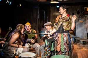 Ian Ferguson* (Anthony Hope), Carly Wheeler* (Johanna), Alex Heika (The Beadle/Jonas Fogg), Randy Pearlman* (Judge Turpin), Sarah Gay* (Mrs. Lovett)
@ BroadwayWorld Ian Ferguson* (Anthony Hope), Carly Wheeler* (Johanna), Alex Heika (The Beadle/Jonas Photo