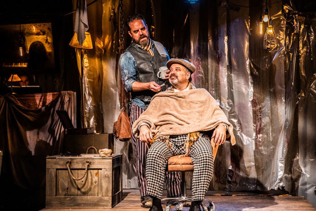 Max Hartman* (Sweeney Todd), Randy Pearlman* (Judge Turpin)
 at 