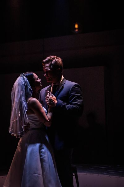 Janel Parrish and Scott Porter Photo