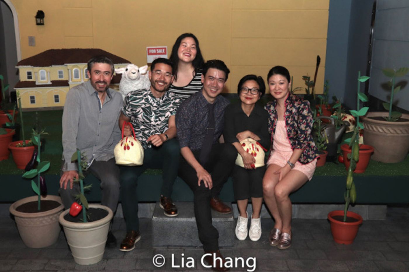 Photo Flash: Daniel K. Isaac, Julyana Soelistyo, Jennifer Lim, John D. Haggerty And More Celebrate YOU NEVER TOUCHED THE DIRT Opening Night  Image