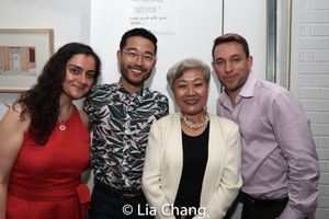 Ida Chavoshan, Daniel K. Isaac, Esther Lee and Chad Reed Photo