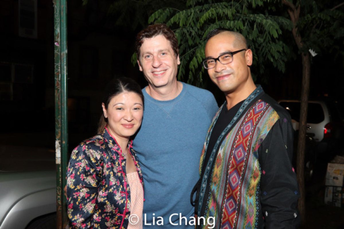 Jennifer Lim, Gary Wilmes and Ed Sylvanus Iskandar at 