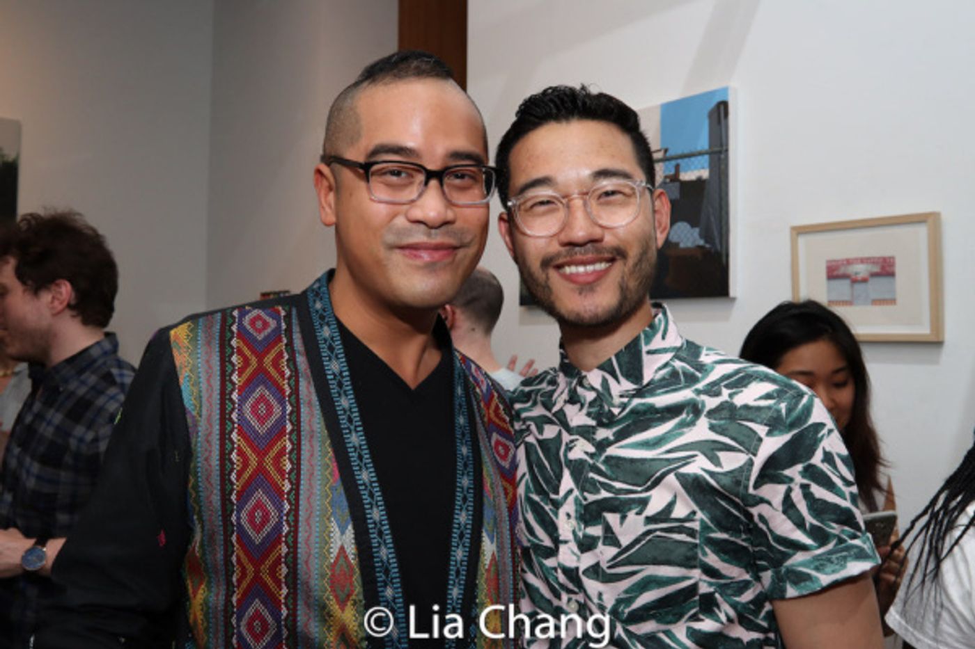 Photo Flash: Daniel K. Isaac, Julyana Soelistyo, Jennifer Lim, John D. Haggerty And More Celebrate YOU NEVER TOUCHED THE DIRT Opening Night  Image
