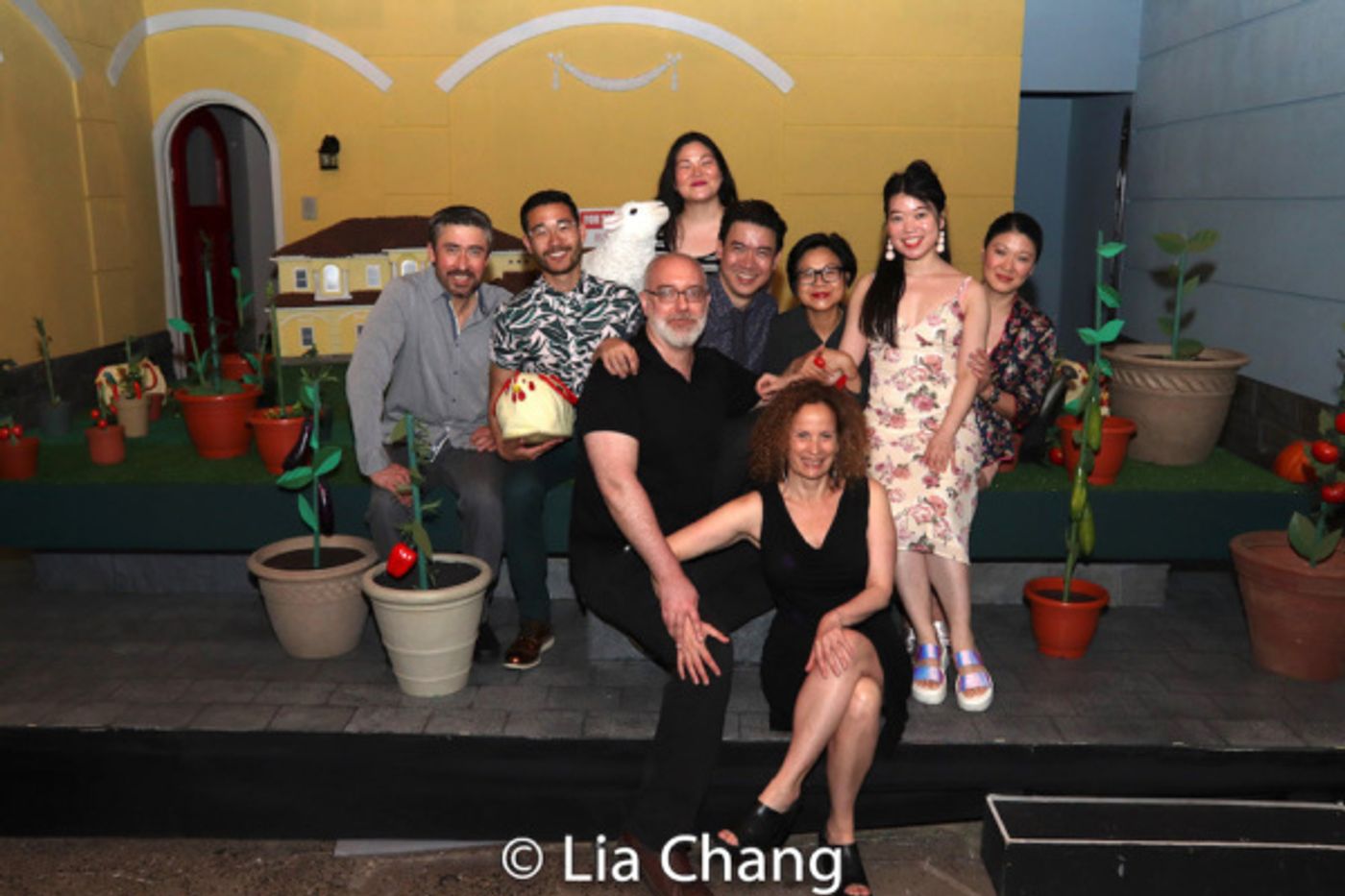 Photo Flash: Daniel K. Isaac, Julyana Soelistyo, Jennifer Lim, John D. Haggerty And More Celebrate YOU NEVER TOUCHED THE DIRT Opening Night  Image