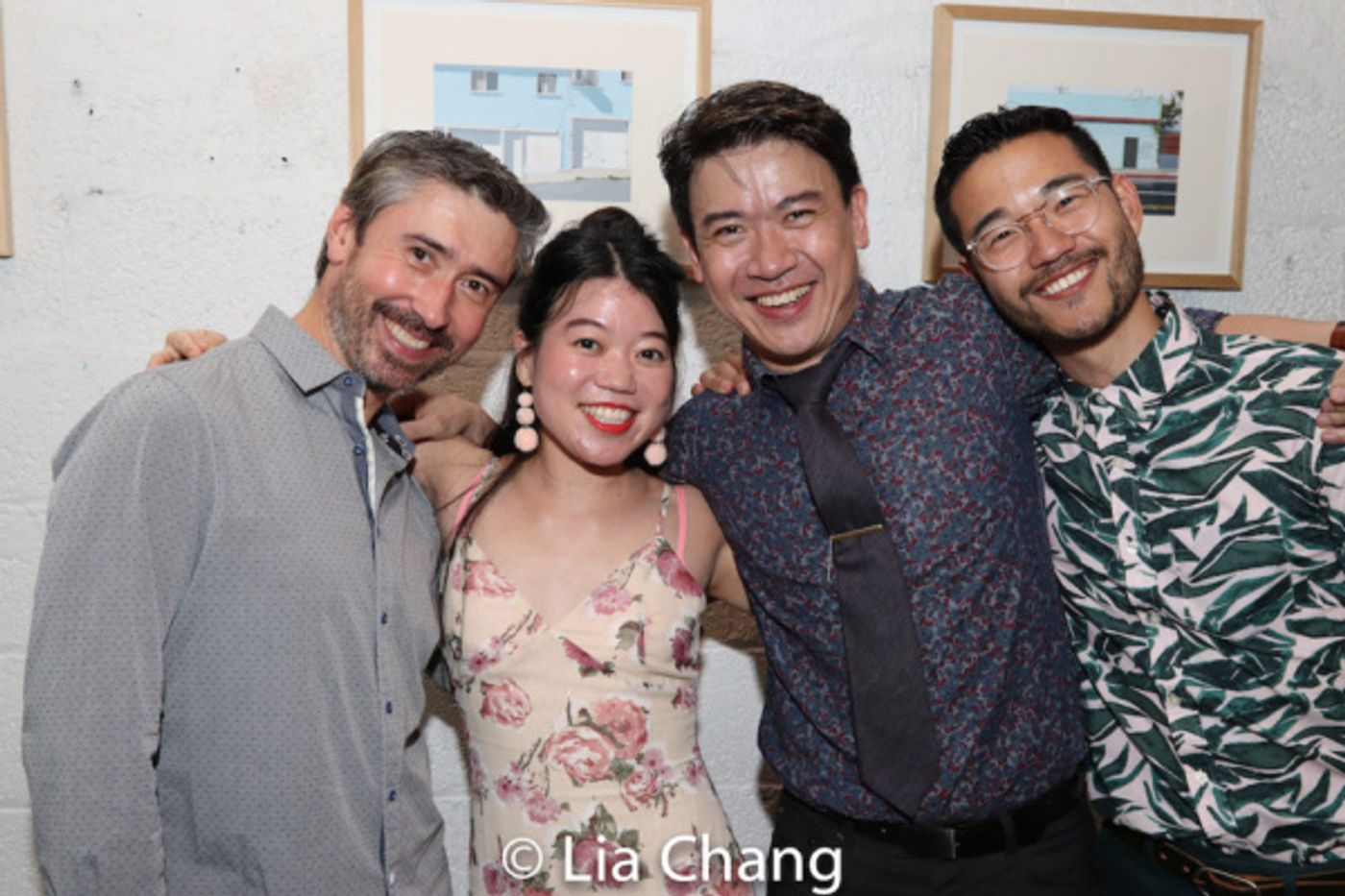 Photo Flash: Daniel K. Isaac, Julyana Soelistyo, Jennifer Lim, John D. Haggerty And More Celebrate YOU NEVER TOUCHED THE DIRT Opening Night  Image