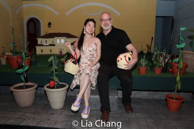 Playwright Zhu Yi and Director Ken Rus Schmoll Photo