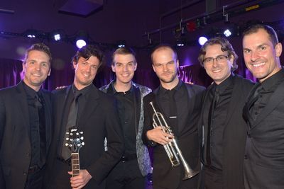 Mark William and Clint Edwards and the amazing band members-Hugh Stuckey, Josiah Lamb Photo