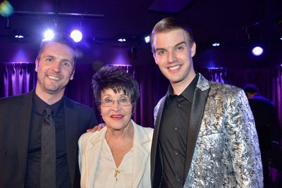 Clint Edwards, Chita Rivera and Mark William Photo