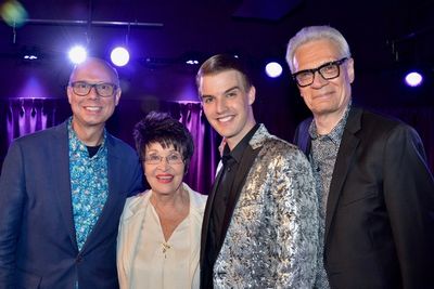 Richie Ridge, Chita Rivera, Mark William and Preston Ridge Photo