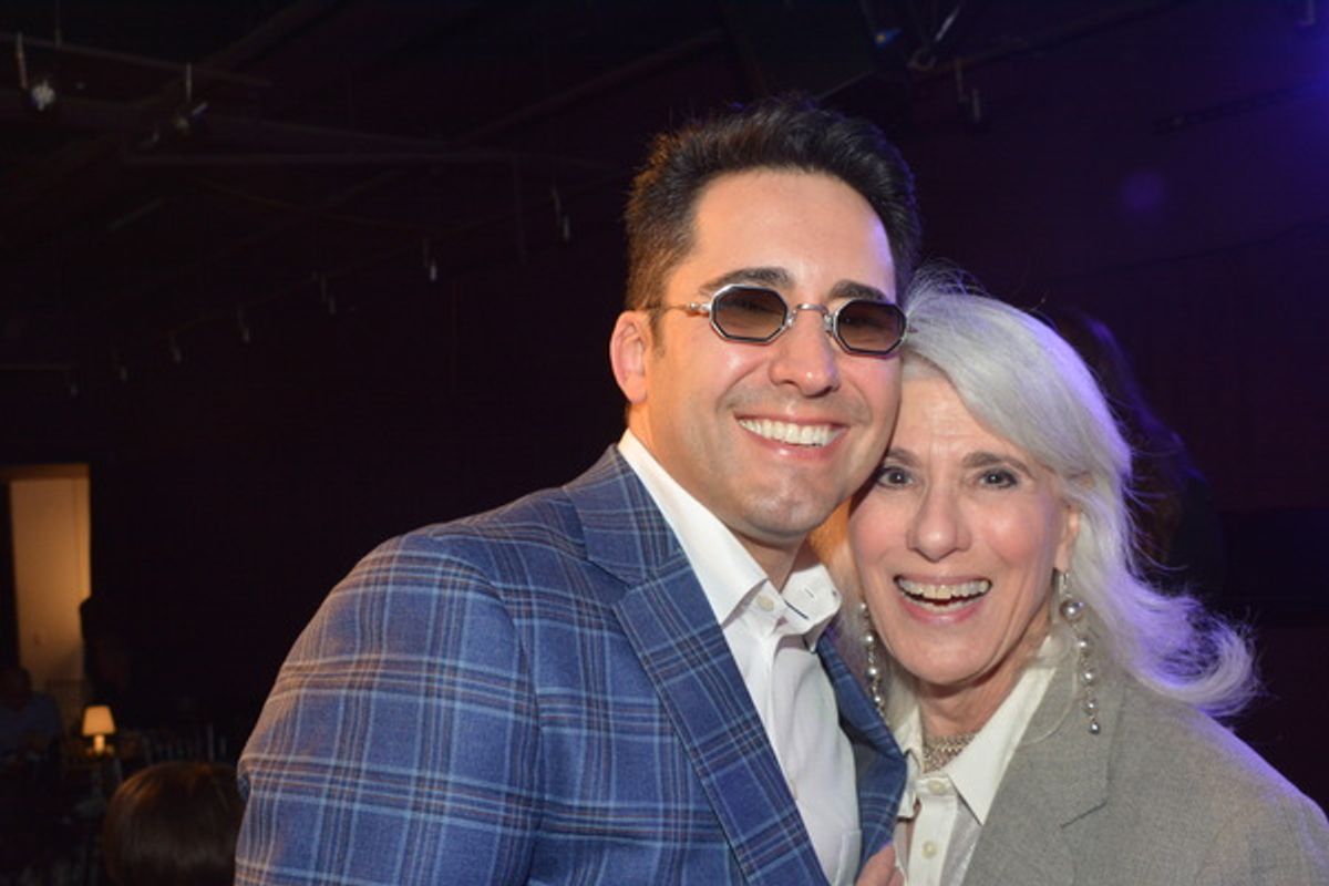 John Lloyd Young and Jamie deRoy at 