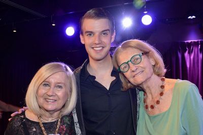 Pat Addiss, Mark William and Mary Cossette Photo