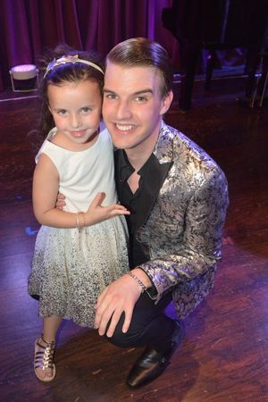 Mark William and his niece Aria Photo