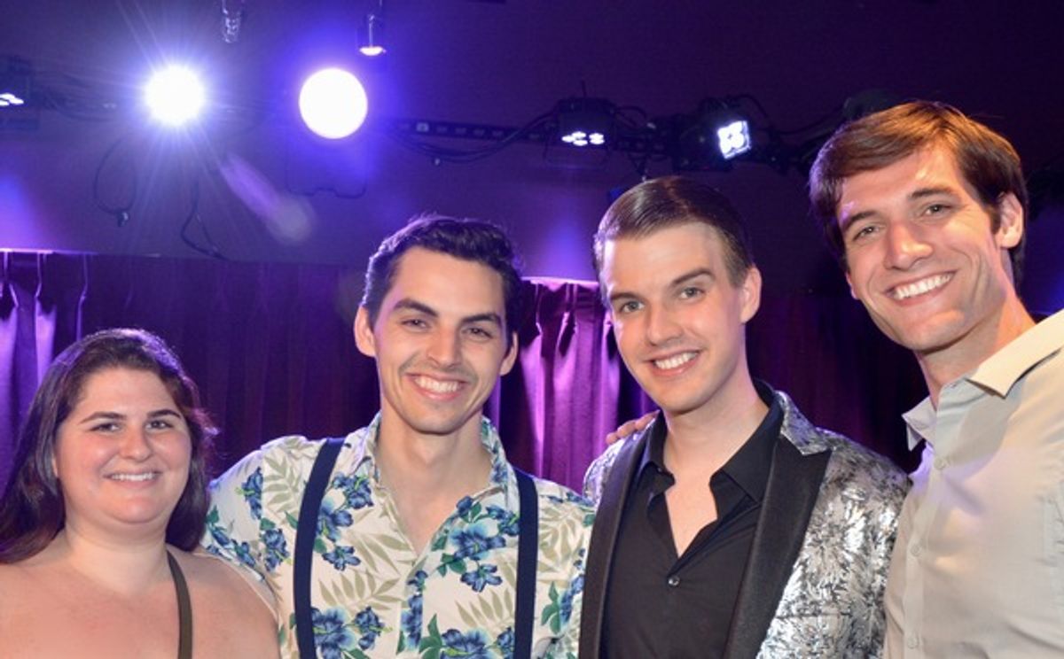 Stefanie Field, James T. Kelly, Mark William and Jon Dawson at 