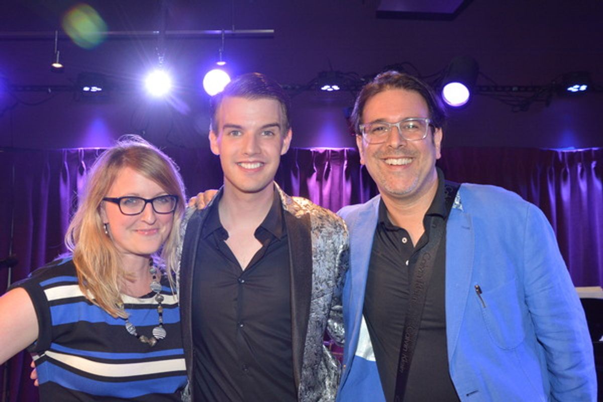 Melissa Zareh, Mark William and Eddie Zareh  at 