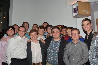 Mark William and Friends from St. Francis deSales High School from Toledo, Ohio Photo