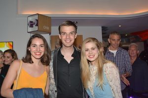 Mark William with Taylor Dawn Brauer and friend. @ BroadwayWorld Mark William with Taylor Dawn Brauer and friend. Photo
