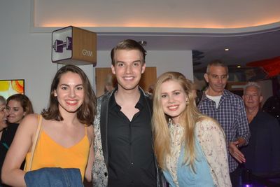 Mark William with Taylor Dawn Brauer and friend.  Photo