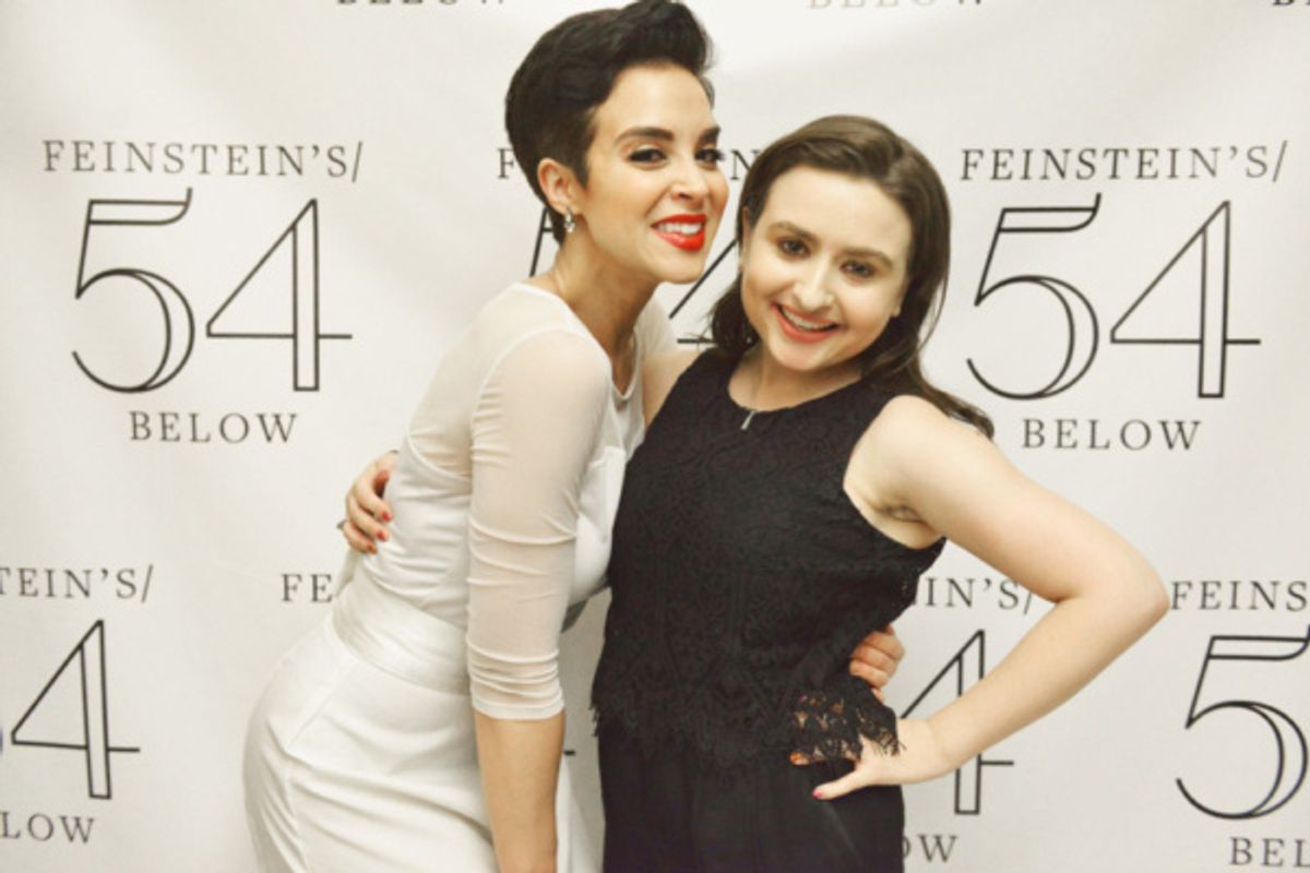 Alexandra Silber and Jen Sandler at 