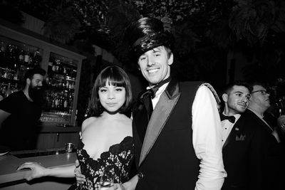 HADETOWNS' Eva Noblezada and Reeve Carney Photo