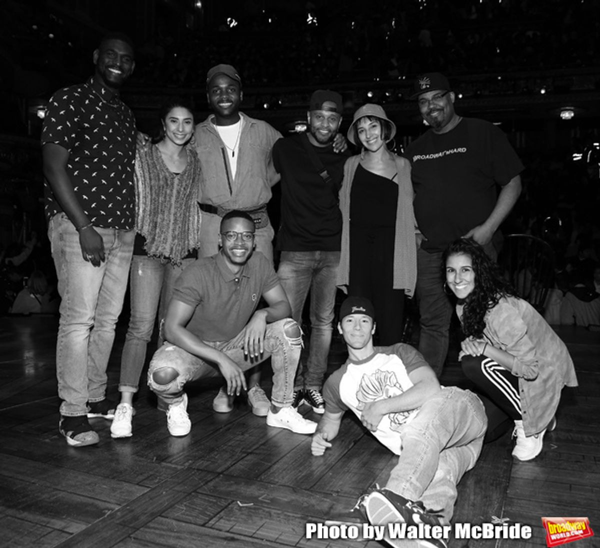 Carvens Lissaint, Lauren Boyd, Deonâ€™te Goodman, TrÃ© Smith, Terrance Spencer, Christina Glur, Thayne Jasperson, James Monroe Iglehart and Gabriella Sorrentino at 