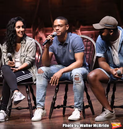 Gabriella Sorrentino, TrÃ© Smith, Deonâ€™te Goodman  Photo