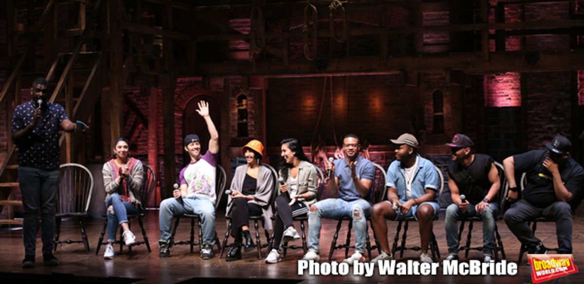 Carvens Lissaint, Lauren Boyd, Thayne Jasperson, Christina Glur, Gabriella Sorrentino, TrÃ© Smith, Deonâ€™te Goodman, Terrance Spencer and James Monroe Iglehart  at 