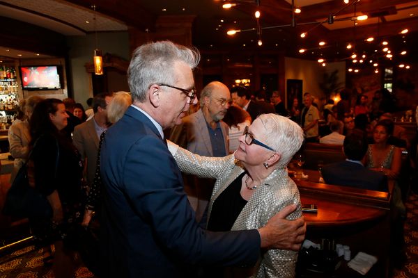 Michael Ritchie and Paula Vogel Photo