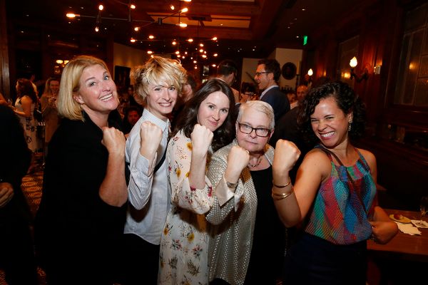Bridget Carpenter, Heather Anne Campbell, Mary Laws, Paula Vogel and Charise Castro S Photo