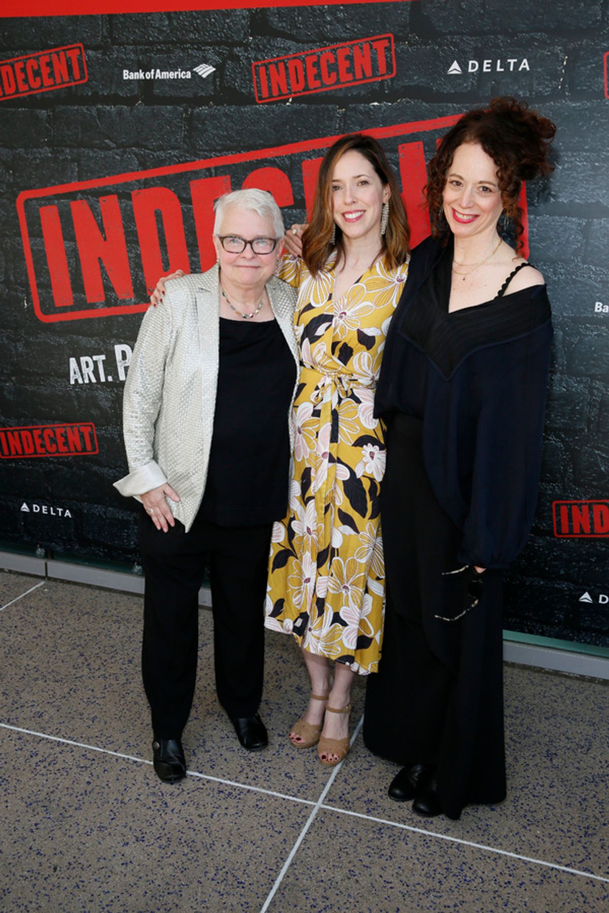 Paula Vogel, Lindsay Allbaugh and Rebecca Taichman  at 