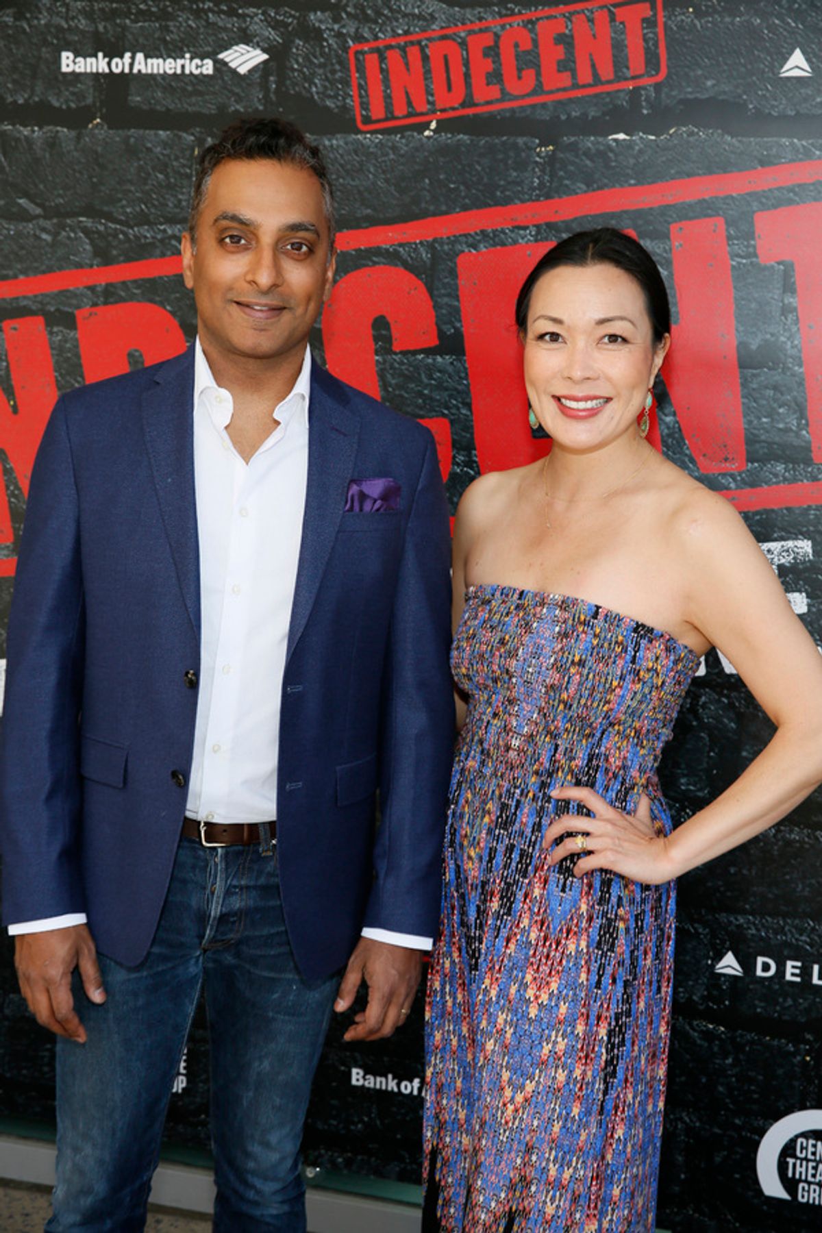 Manu Narayan and Laura Kai Chen at 