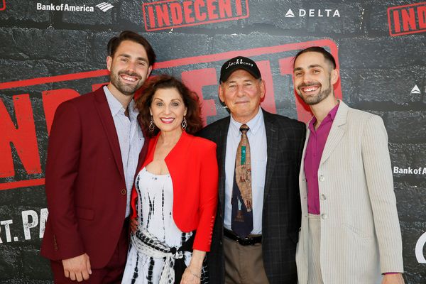 Benny Lipson, Valerie Perri, Cliff Lipson and Jack Lipson  Photo
