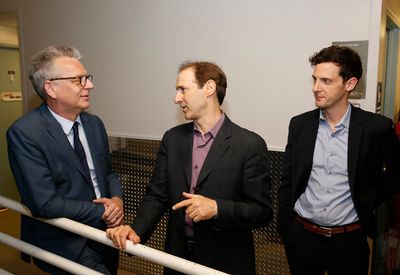 Michael Ritchie, Richard Topol and Joby Earle Photo