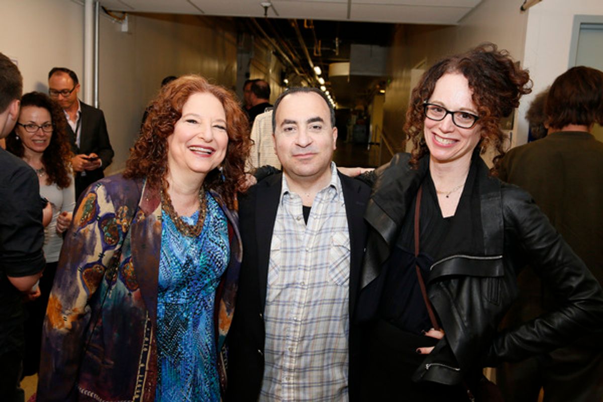 Lisa Gutkin, Steven Rattazzi and Rebecca Taichman  at 