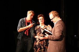 Eric Curtis Johnson, Heather Marie Roberts, Scott Golden @ BroadwayWorld Eric Curtis Johnson, Heather Marie Roberts, Scott Golden Photo