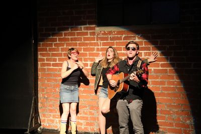 Meghan Parks, Pam Quinn, Connor Pratt Photo
