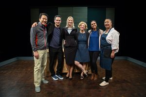 The cast of ‘The Fit’ with playwright Carey Perloff @ BroadwayWorld The cast of ‘The Fit’ with playwright Carey Perloff Photo