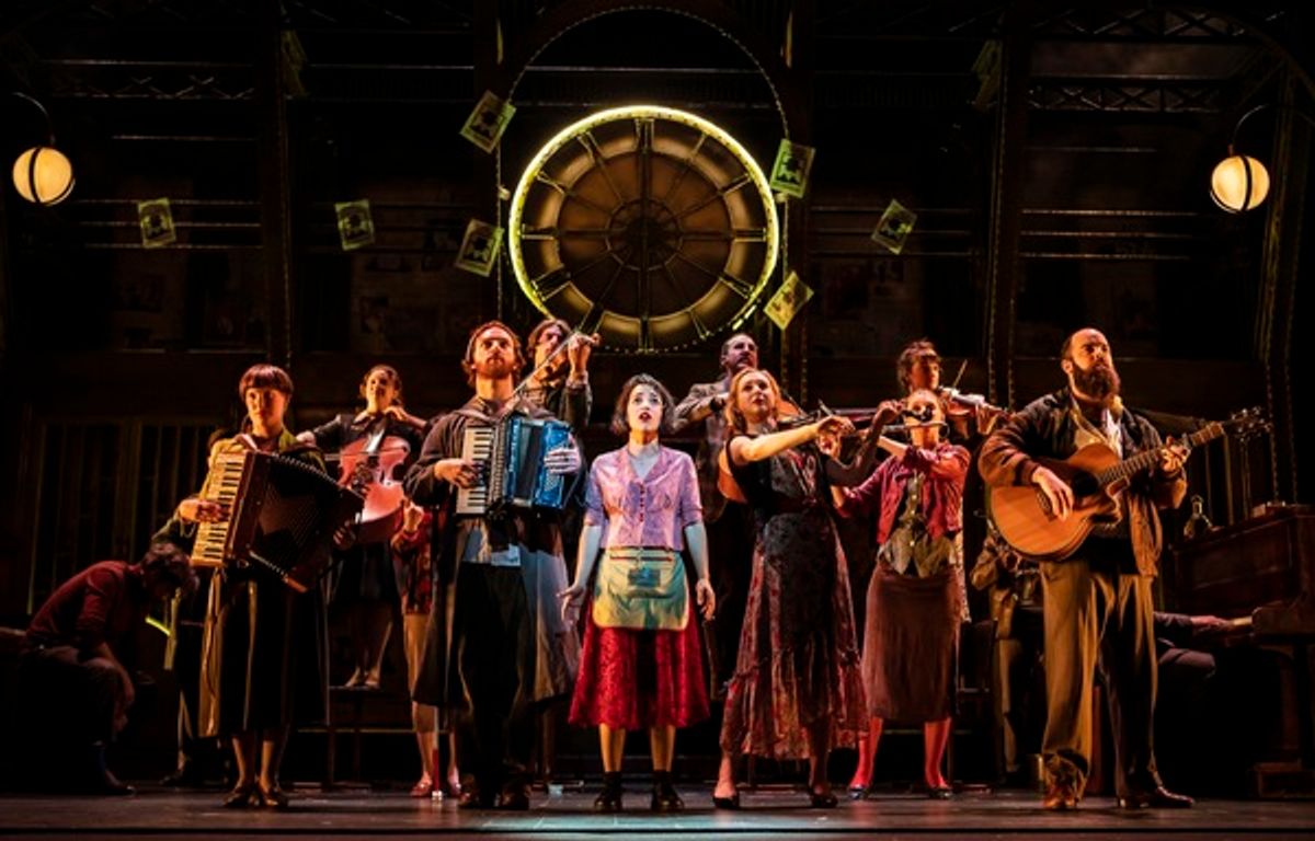 Audrey Brisson and cast at 