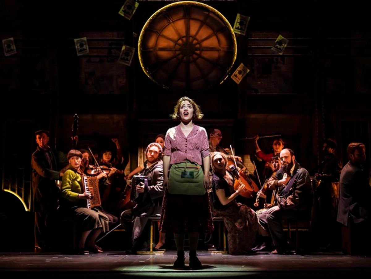 Audrey Brisson and cast at 