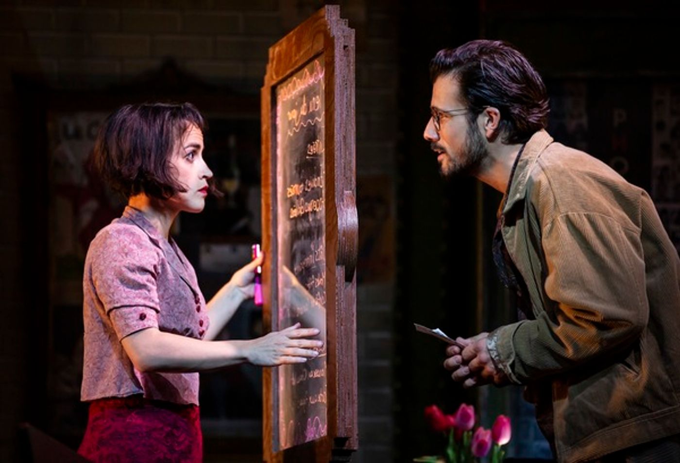 Photo Flash: First Look at Audrey Brisson and Danny Mac in AMELIE  Image