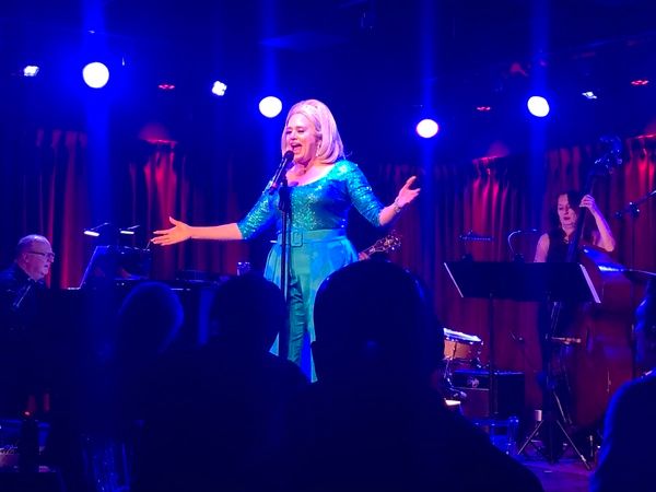 Photo Coverage: Cady Huffman as MISS PEGGY LEE at Green Room 42  Image