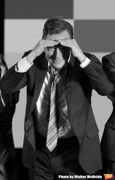 Bryan Cranston during the Broadway Opening Night Performance Curtain Call for "Networ Photo